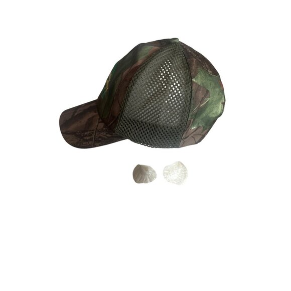 Kiss My Bass Embroidered Camo Trucker Hat Adjustable Snapback Mesh Back - Picture 3 of 6